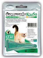 Фронтлайн Комбо (Frontline Combo) для кошек 0,5мл ― Зоомагазин "Четыре лапы"