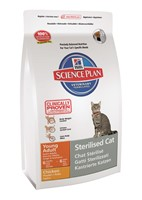 Hill's Science Plan Sterilised Cat Young Adult (курица) ― Зоомагазин "Четыре лапы"