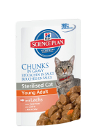 Hill's Science Plan Sterilised Cat Young Adult (лосось)  ― Зоомагазин "Четыре лапы"